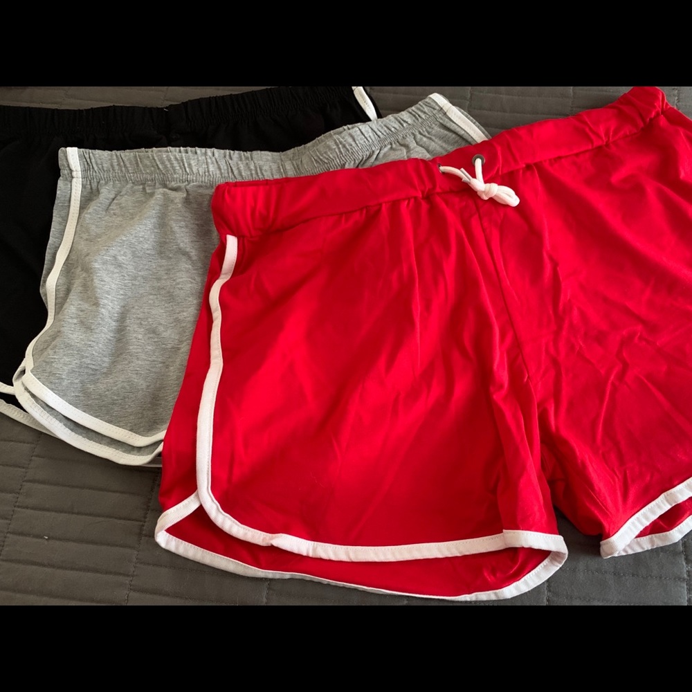 Comfy lounge shorts (3 pairs)